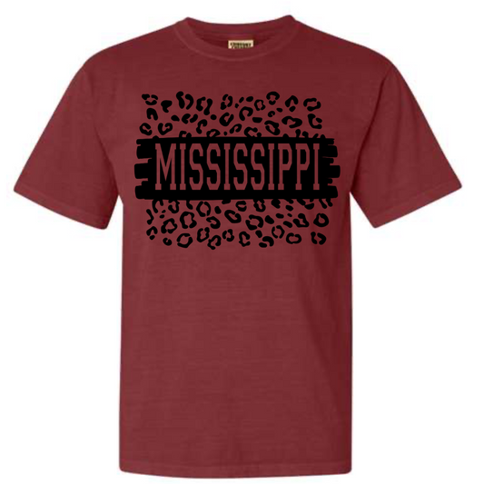 Leopard Mississippi Tee