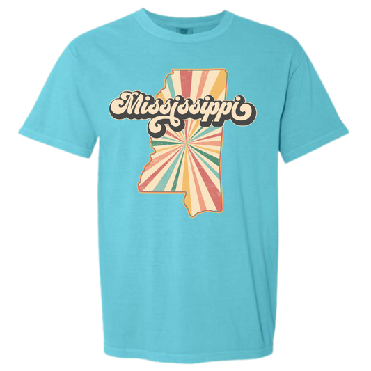 Retro State Mississippi Tee