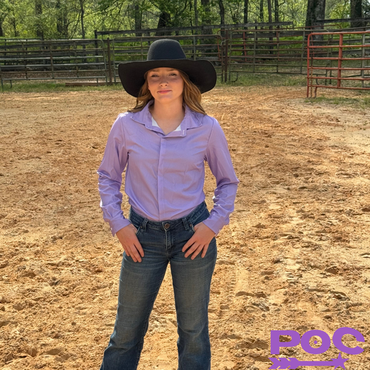 Lilac Rodeo Shirt